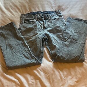 Old Navy Women's Gray Straight Jeans